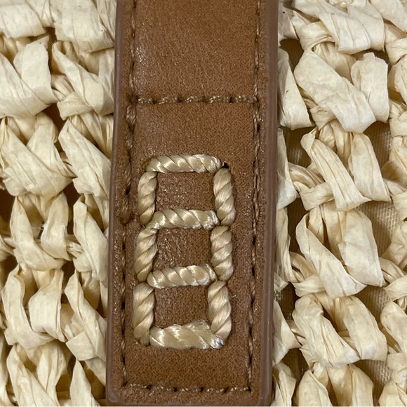 Style & Co. Palm Tree Woven Tote Beach Bag - Picture 9 of 10